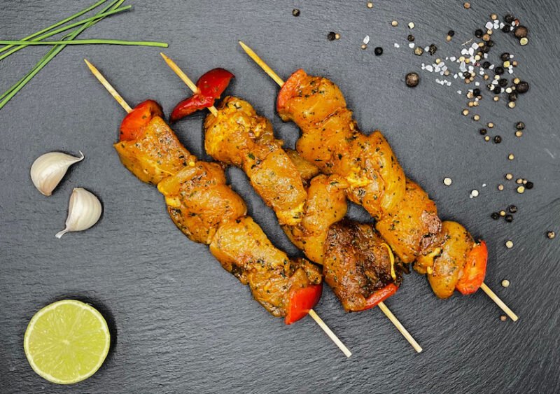 Brochette de poulet