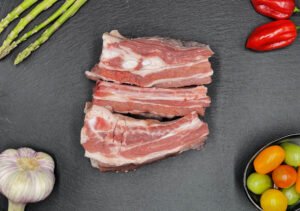 Poitrine de veau tranchée